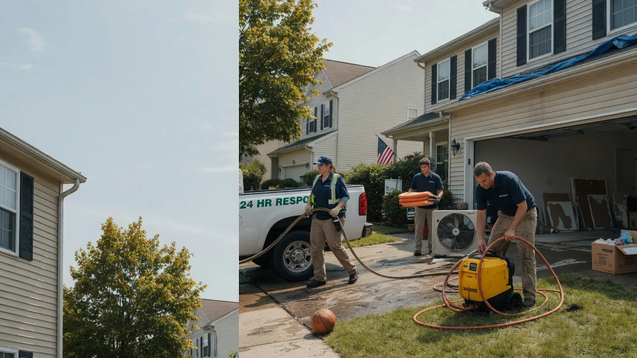 Emergency Water Damage Restoration in Marietta, TX near me